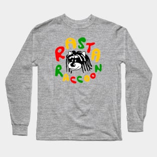 Rasta Racoon Long Sleeve T-Shirt